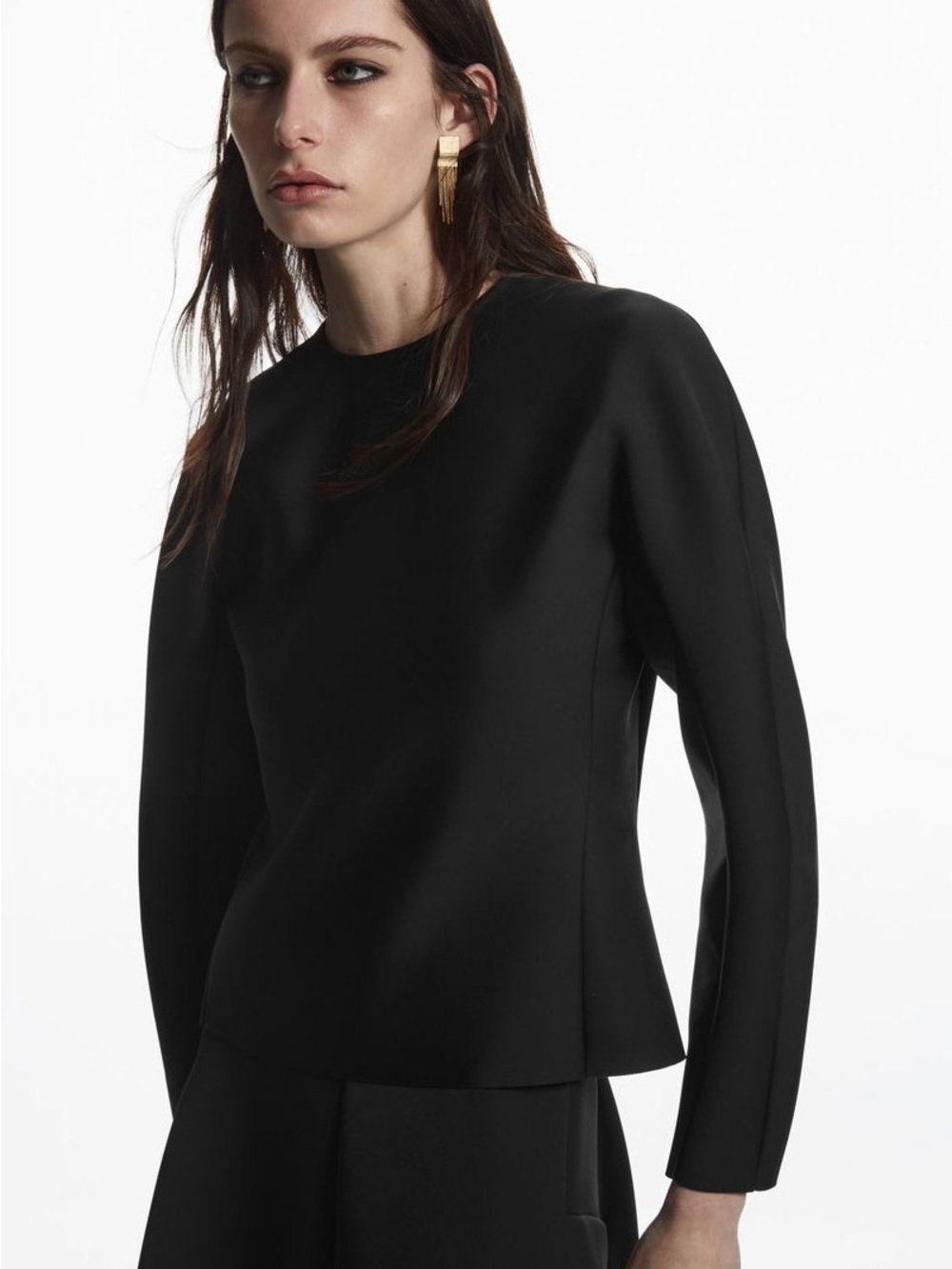 Cos Structured Waisted Top